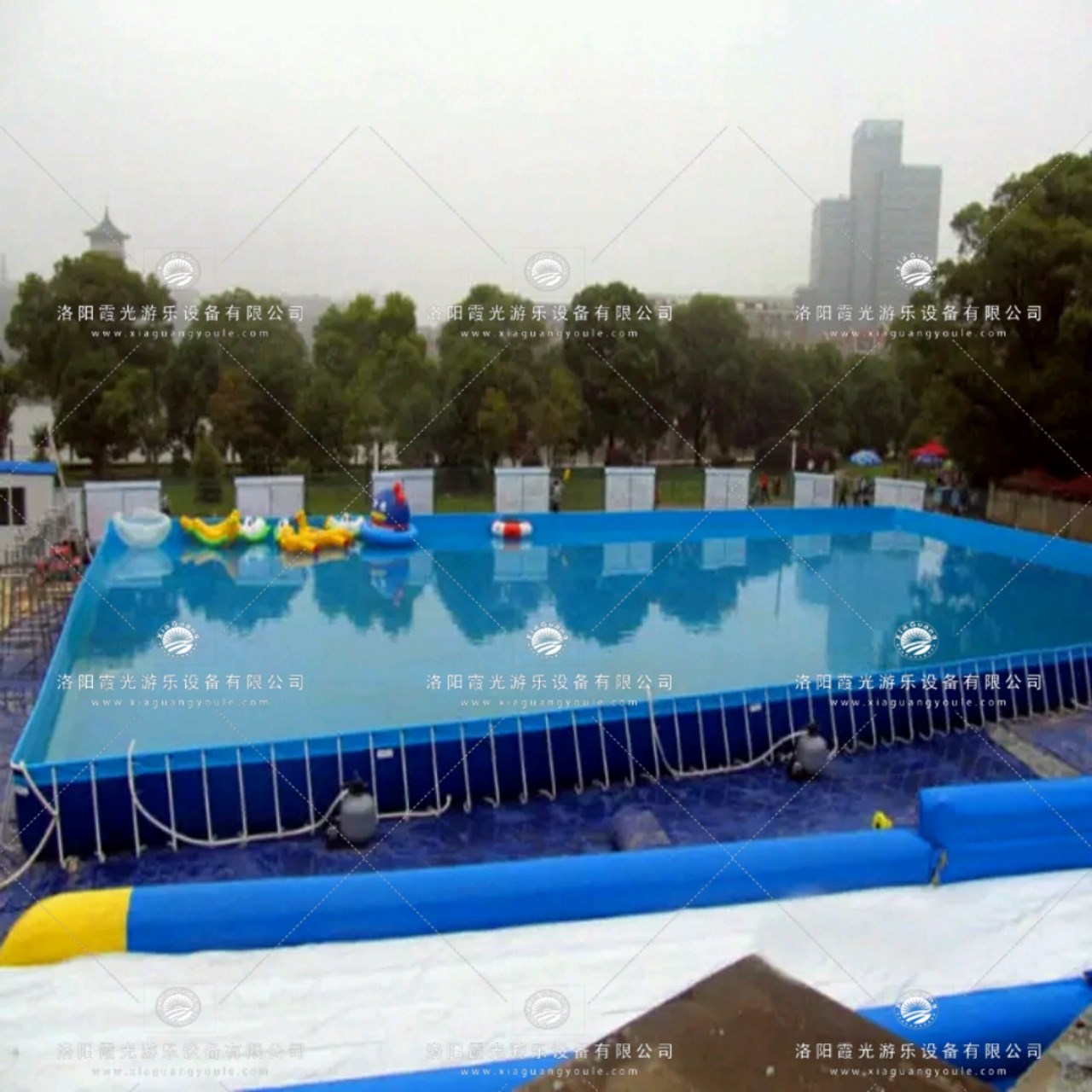 新竹镇支架游泳池